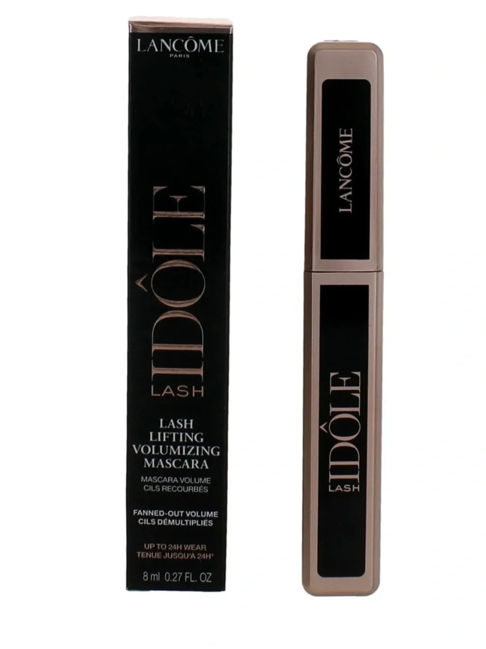 Lancôme Idôle Lash Mascara Packaging Glossy Black 01 New